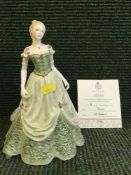 A Royal Worcester figure - Melanie, limited edition No.