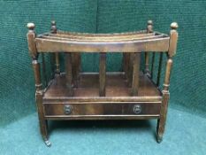 A mahogany Canterbury