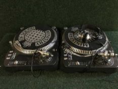 Two Direct Drive turn tables