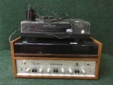 A Dynatron record player, one other turn table,