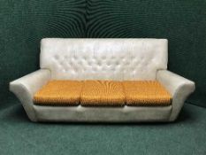 A three piece 1960's vinyl suite