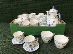 A quantity of Bing and Grondahl tea china and teapot