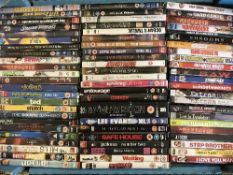 Five boxes of Dvds and cds