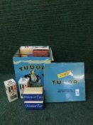 A Tudor Potato Crisps tin containing a quantity of tea