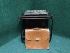 A small drop leaf bed table,