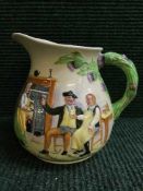 A Crown Devon fieldings musical jug