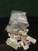 A collection of cigarette and collector's cards