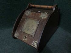 An oak coal receiver