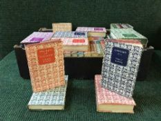 Four boxes of children's encyclopedia, annuals,