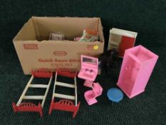 A box of Cindy furniture and accessories