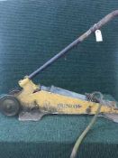 A vintage Dunlop trolley compressor