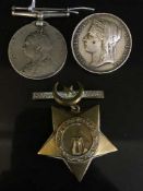 A Egypt Medal 1882, named to G. Mitchell, PTE. R.M, H.M.S.