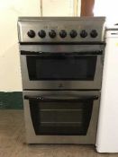 A stainless steel electric cooker