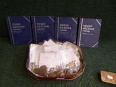 A tin of large quantity of early 20th century British copper coinage including four Great Britain