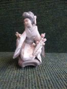 A Lladro figure - Geisha