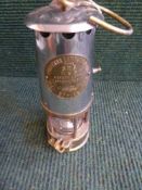 An Eccles Protector miner's lamp