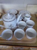 A Noritake tea set