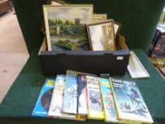 A box of small quantity of annuals, Lone Ranger, Yogi Bear,