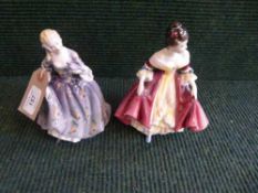 Two Royal Doulton figures - Nicola HN 2839 and Southern Belle HN 2229