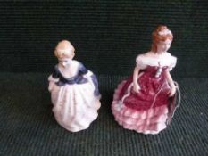 Two Royal Doulton figures - Sweet Sixteen HN 3648 and Alison HN 2336