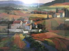 A framed signed limited edition print - The Clown by L.