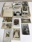 A collection of postcards