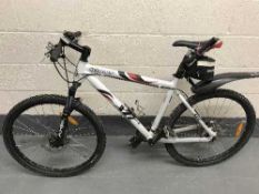 A Giant XTC 4 mountain bike, medium size frame, Axcel front forks, various branded finishing kits.