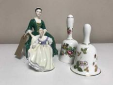 Two Royal Doulton figures - A Lady from Williamsburg HN 2228 and Fair Lady HN 2136,