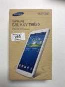 A Samsung Galaxy Tab 3(SM-T210) 8 GB smart phone, in a sealed boxed with battery,