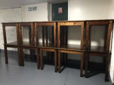 Ten pine cafe tables