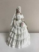 A Coalport figure - Princess Alexandra limited edition 983/7500