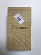 A Samsung Galaxy Note 3 (SM-N9005) 32 GB smart phone, in a sealed boxed with battery,