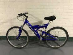 A Gent's Bandit stealth limited edition full suspension bike