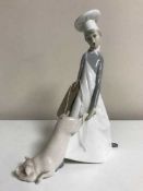 A Lladro figure - Cook in trouble