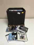 A box of quantity of CDs