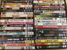 Five boxes of dvds approximately 200
