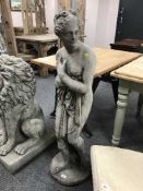 A garden statue : Maiden