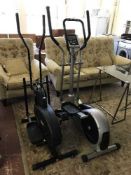 Two elliptical striders