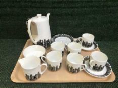 A tray of fifteen pieces of Royal Grafton Madison bone china tea service