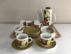 Fifteen pieces of J & G Meakin studio tea china,