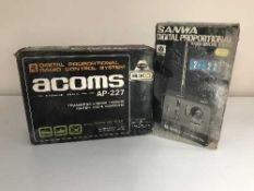 A Sanwa digital proportional radio control system,