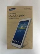 A Samsung Galaxy Tab 3 - 8 GB,