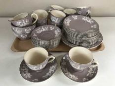 Forty one piece Washington Pottery Classical Design tea set