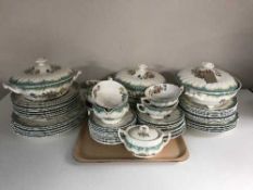 Approximately sixty four pieces of Royal Doulton Kingswood tea and dinner ware