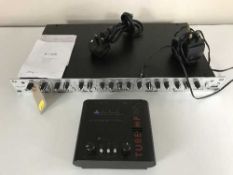 A Focusrite platinum voice master together with an Art professional tube mic preamp