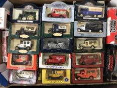A quantity of promotional die cast vehicles in boxes by Lledo