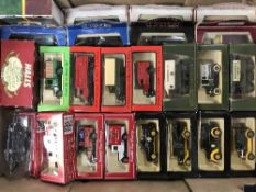 A quantity of promotional die cast vehicles in boxes