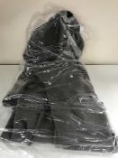 A full length grey German over coat