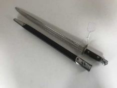 An Admiralty issue Wilkinson Sword Bayonet 1907 design with scabbard