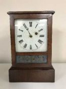 A late nineteenth century American mantle clock